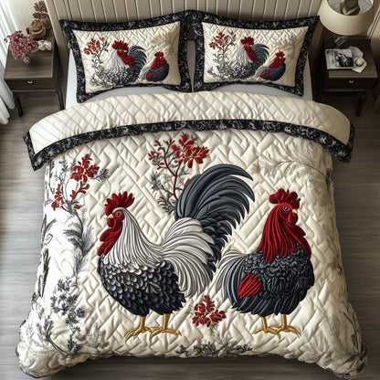 Rustic Chickens Duvet Cover Set GFTONT3390
