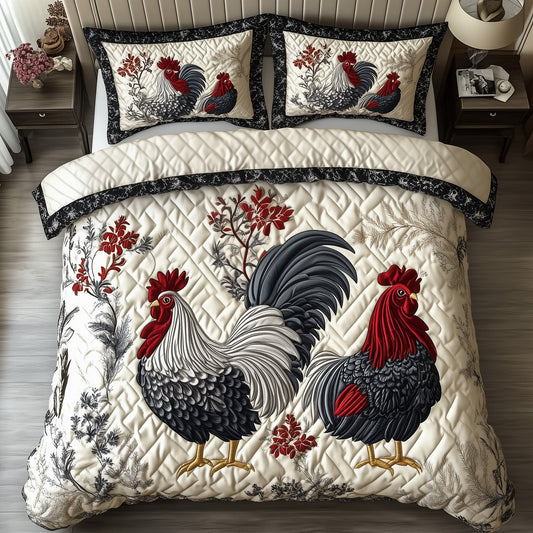 Rustic Chickens Duvet Cover Set GFTONT3390