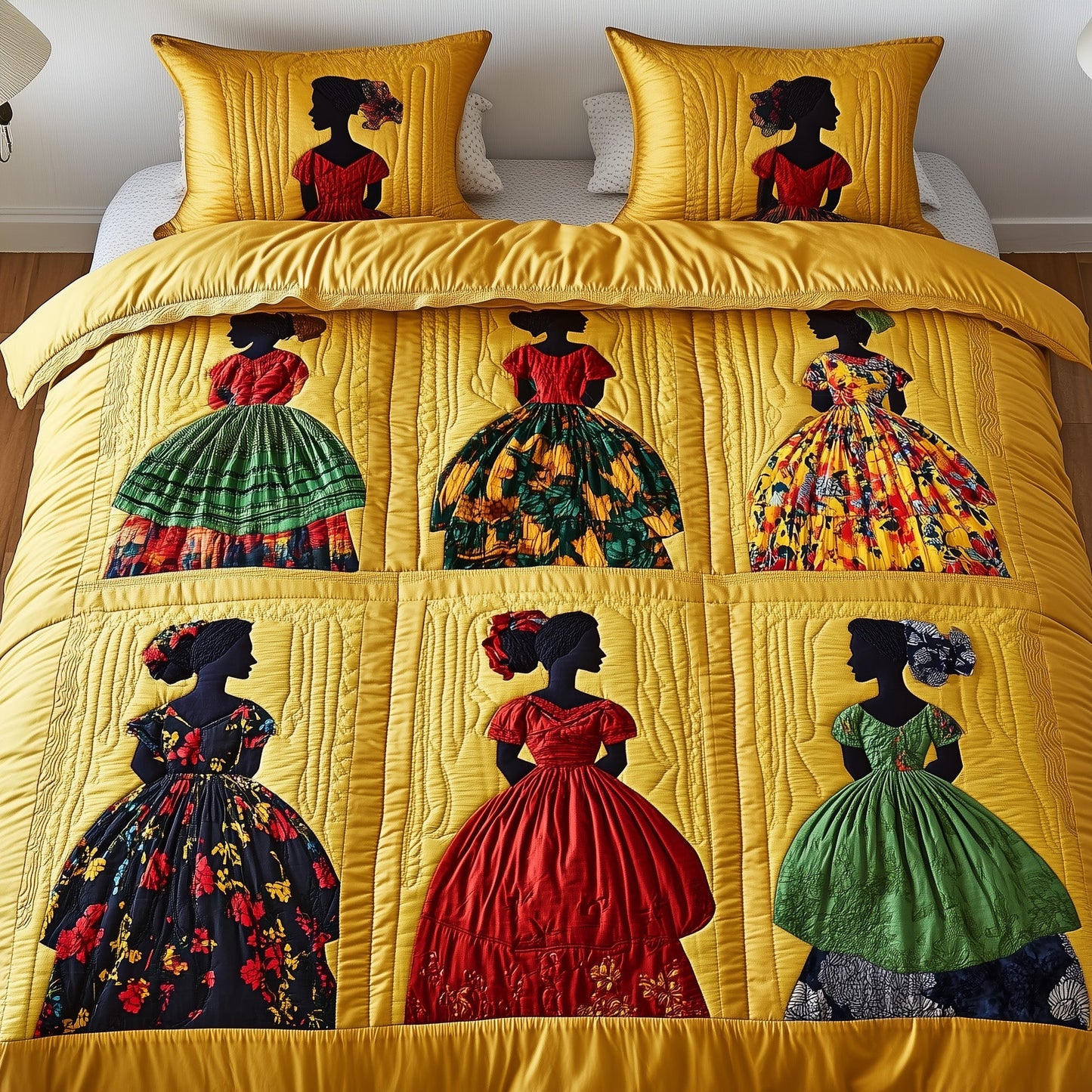Juneteenth 3-Piece Quilted Bedding Set