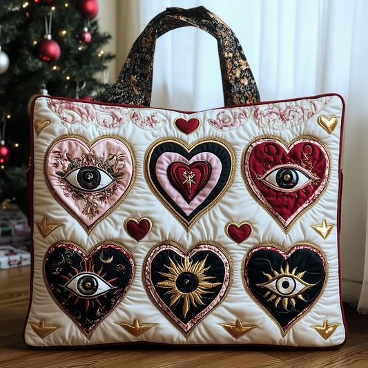 Sacred Evil Eyes Quilted Tote Bag GFTONT3454
