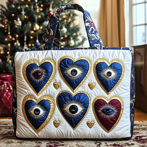 Sacred Evil Eyes Quilted Tote Bag GFTONT3457