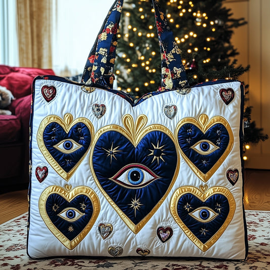 Sacred Evil Eyes Quilted Tote Bag GFTONT3458