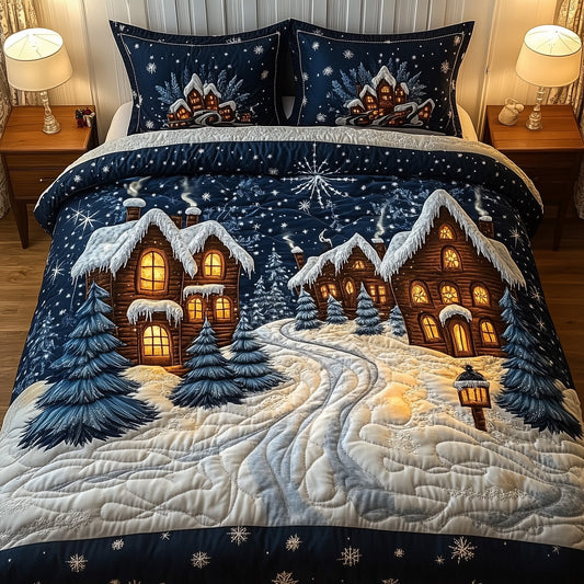 Snow Cabin Duvet Cover Set GFTONT3488