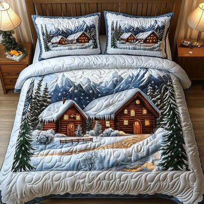Snow Cabin Duvet Cover Set GFTONT3489