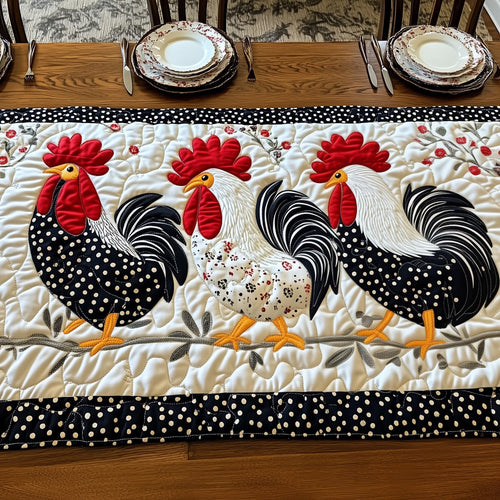 Clurky Crew Quilted Table Runner GFTONT3497