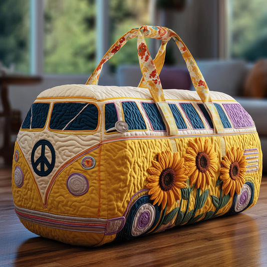 Sunflower Van Quilted Duffle Bag GFTONT3521