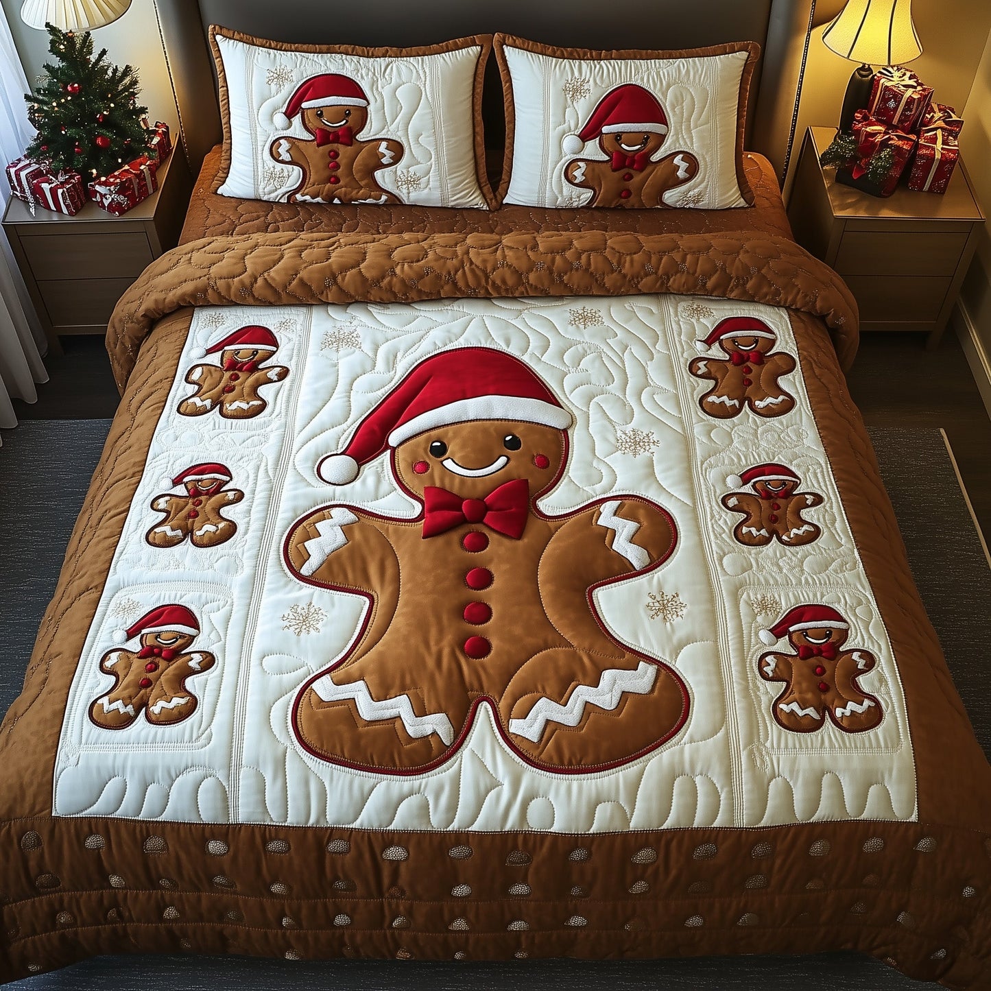 Gingerbread Duvet Cover Set GFTONT3525