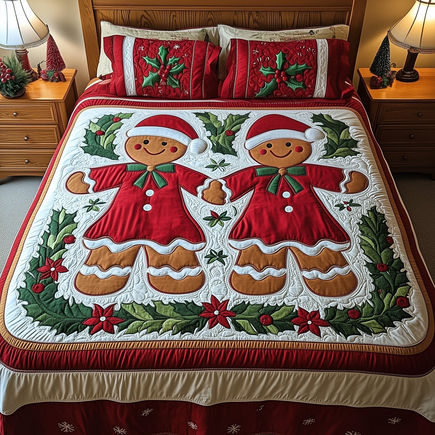 Gingerbread Duvet Cover Set GFTONT3526