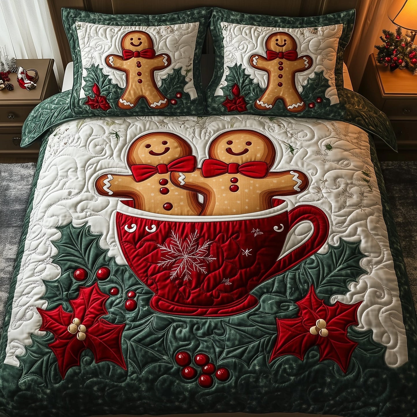 Gingerbread Duvet Cover Set GFTONT3529
