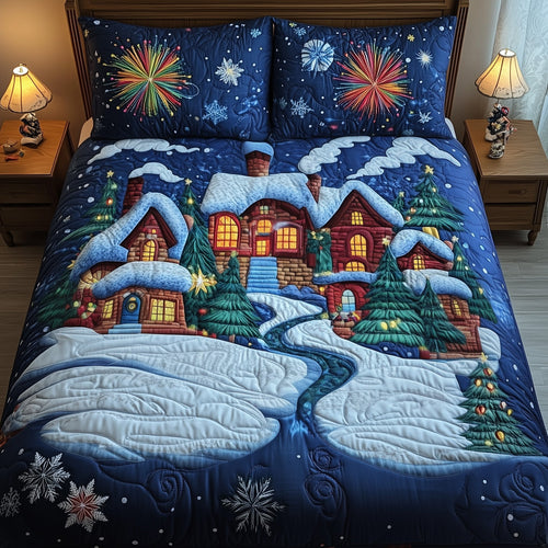 Christmas Village Duvet Cover Set GFTONT3532