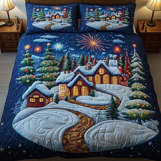 Christmas Village Duvet Cover Set GFTONT3533