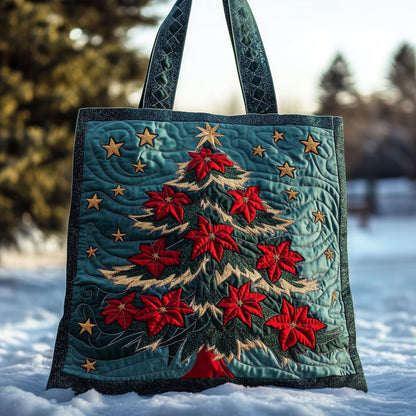 Christmas Tree Quilted Tote Bag GFTONT3541
