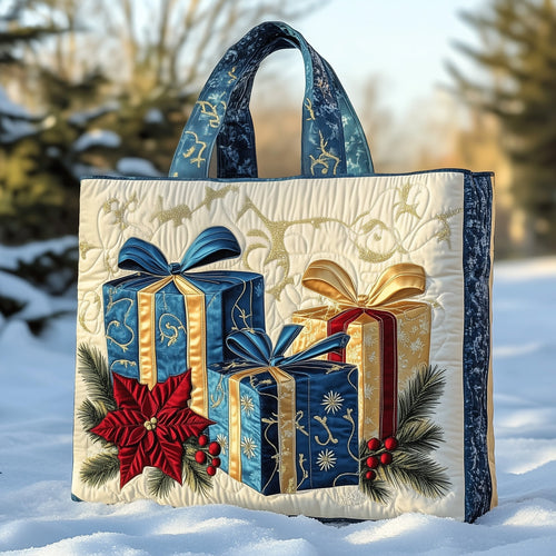 Festive Presents Quilted Tote Bag GFTONT3544