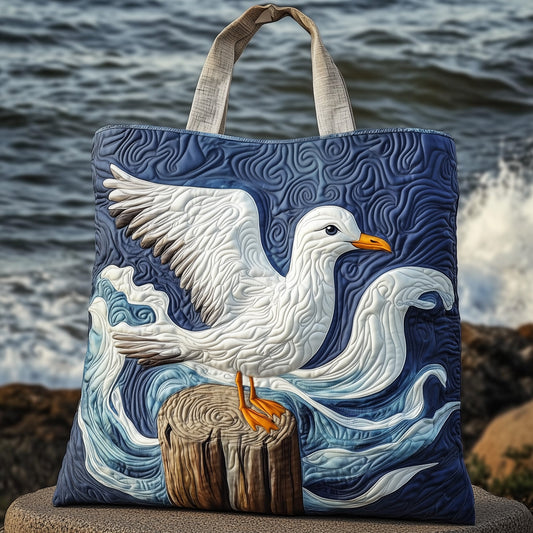 Seabreeze Wings Quilted Tote Bag GFTONT3549