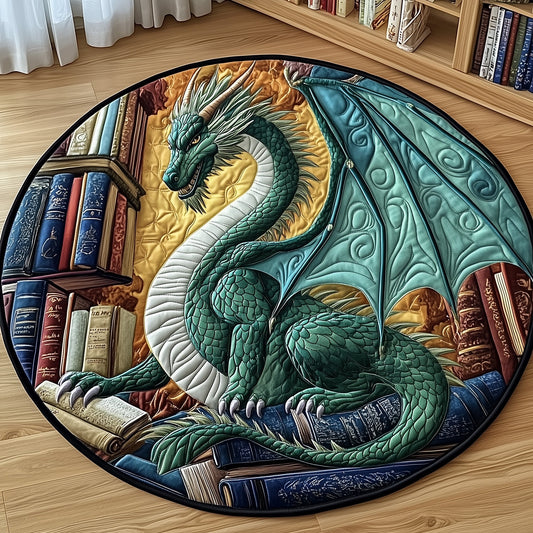 Dragon Tales Quilted Round Mat GFTONT3606
