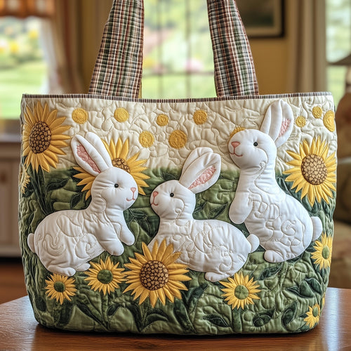 Joyful Bunnies Quilted Tote Bag GFTONT3647