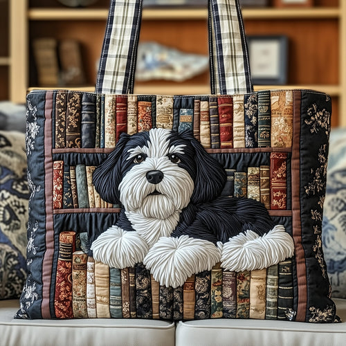 Adorable Schnauzer Quilted Tote Bag GFTONT3658