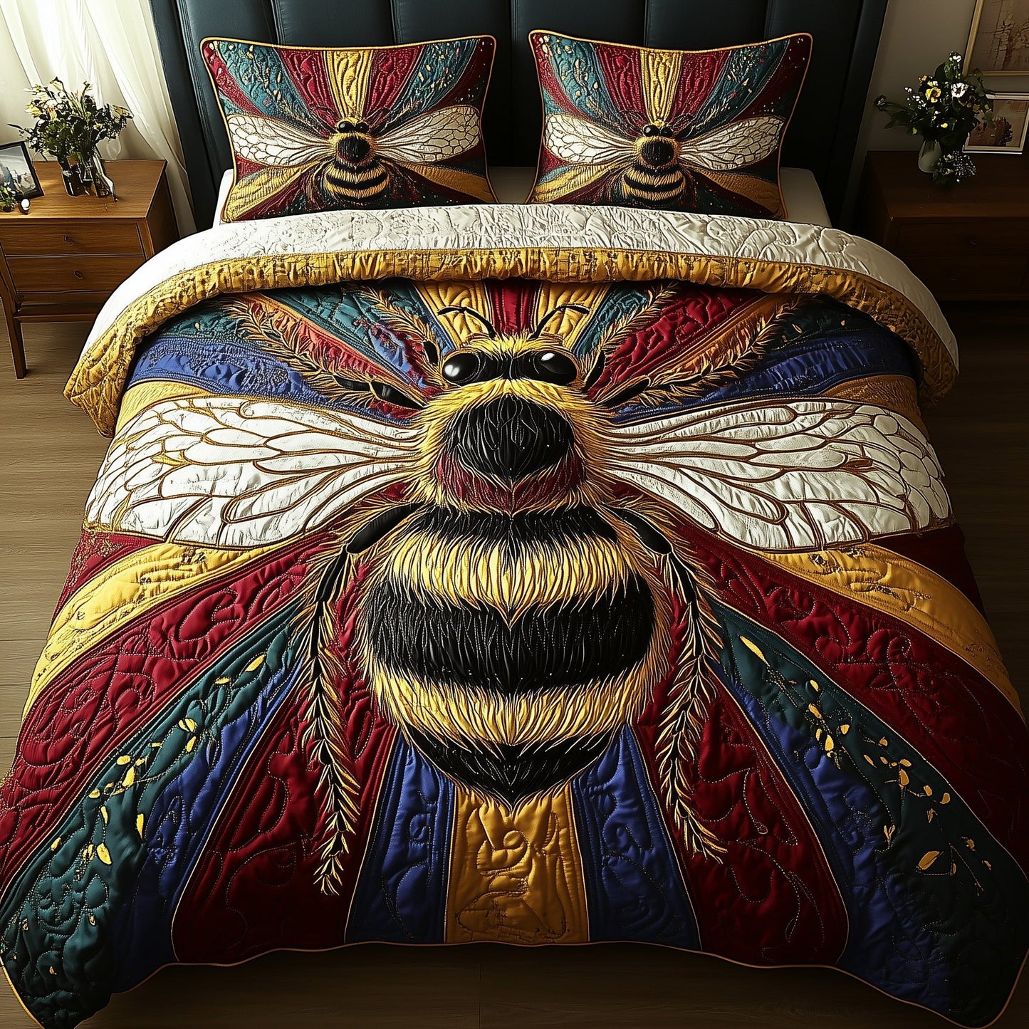 Bumble Bee Duvet Cover Set GFTONT3690