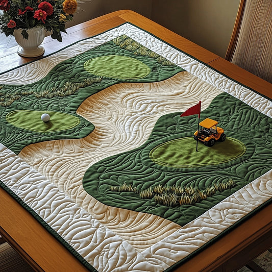 Tee Time Quilted Table Topper GFTONT3716