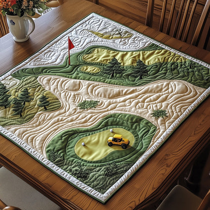Tee Time Quilted Table Topper GFTONT3717