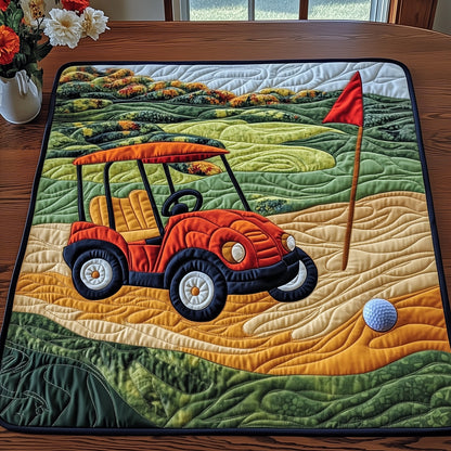 Golf Delights Quilted Table Topper GFTONT3722