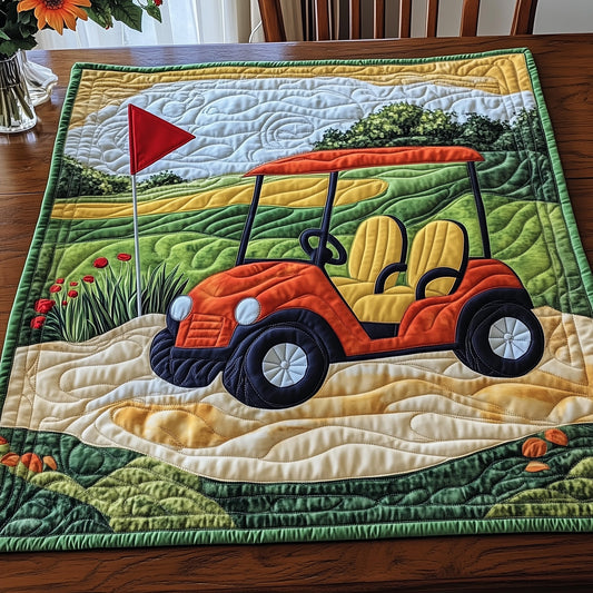 Golf Delights Quilted Table Topper GFTONT3723