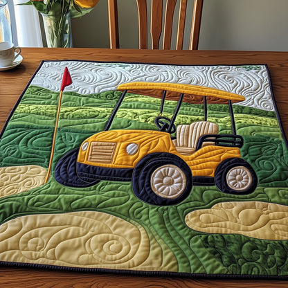 Golf Delights Quilted Table Topper GFTONT3724