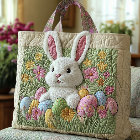 Easter Bunny Quilted Tote Bag GFTONT3733