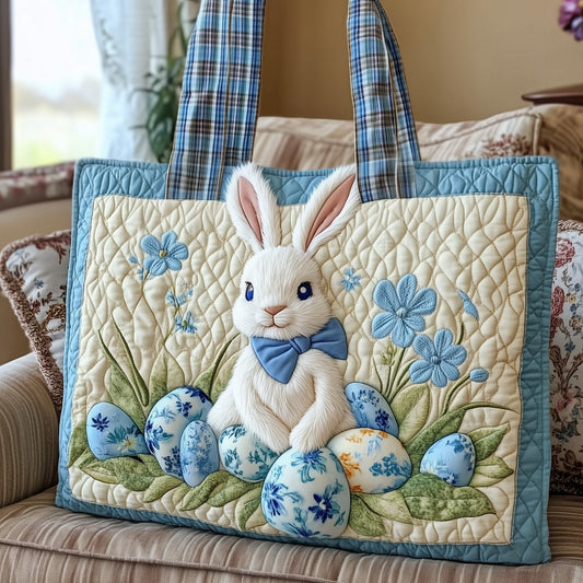 Easter Rabbit Quilted Tote Bag GFTONT3734