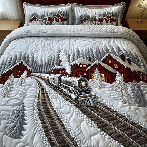 Christmas Railway Duvet Cover Set GFTONT3750