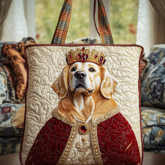 Golden King Majesty Quilted Tote Bag GFTONT3799