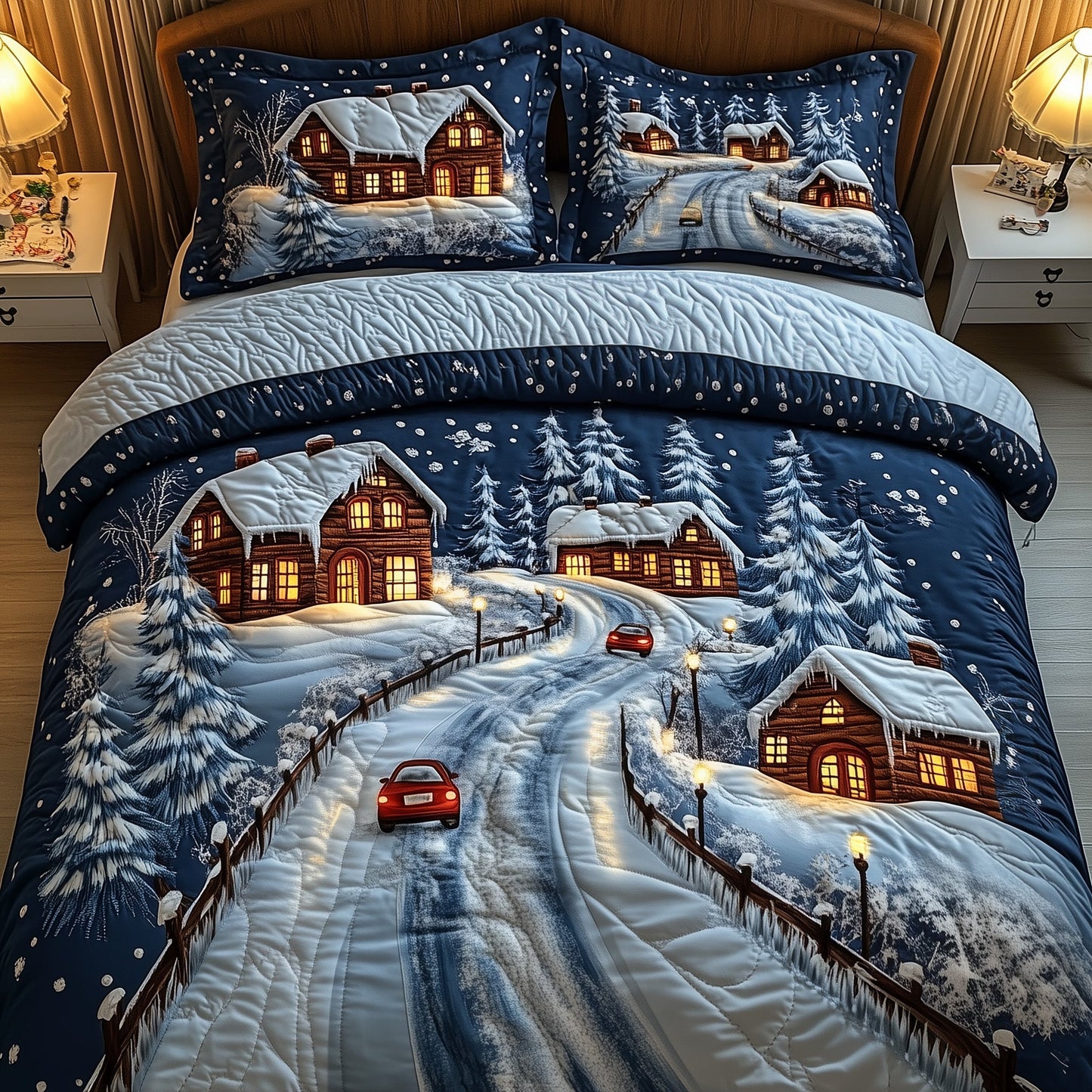 Christmas Street Duvet Cover Set GFTONT3806
