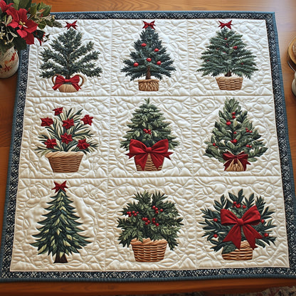 Christmas Tree Quilted Table Topper GFTONT3815