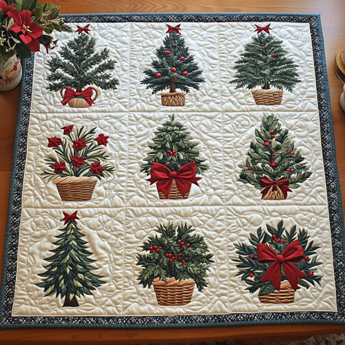 Christmas Tree Quilted Table Topper GFTONT3815