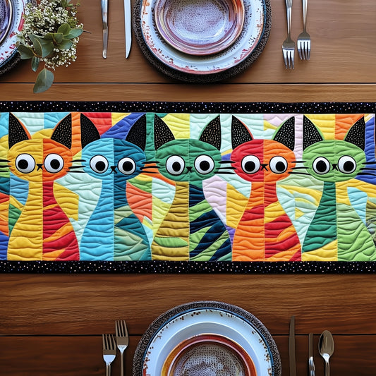 Cat Quilted Table Runner GFTONT382