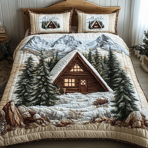Winter Attic House Duvet Cover Set GFTONT3851