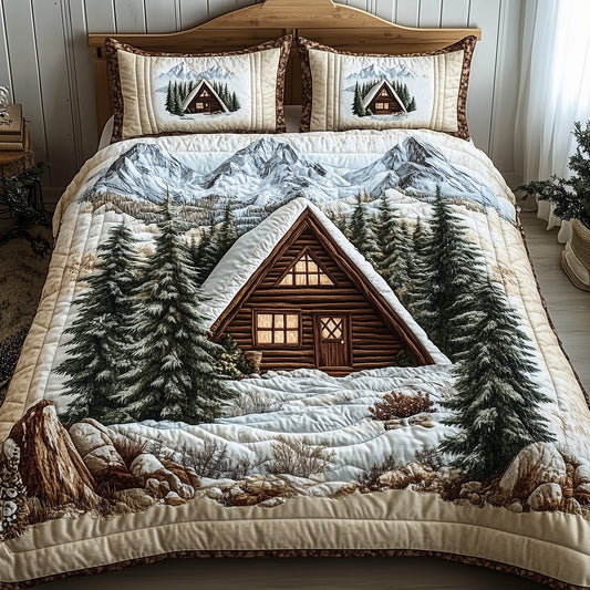 Winter Attic House Duvet Cover Set GFTONT3851