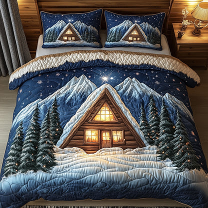 Winter Attic House Duvet Cover Set GFTONT3852