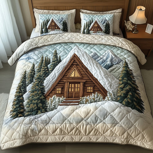 Winter Attic House Duvet Cover Set GFTONT3853