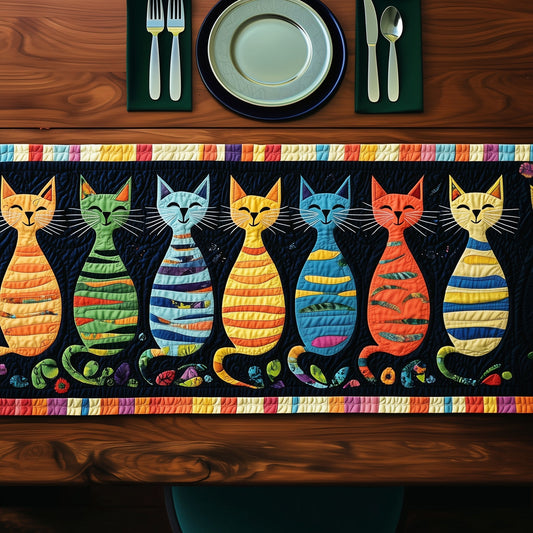 Cat Quilted Table Runner GFTONT385