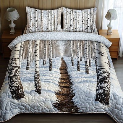 Winter Birch Duvet Cover Set GFTONT3863