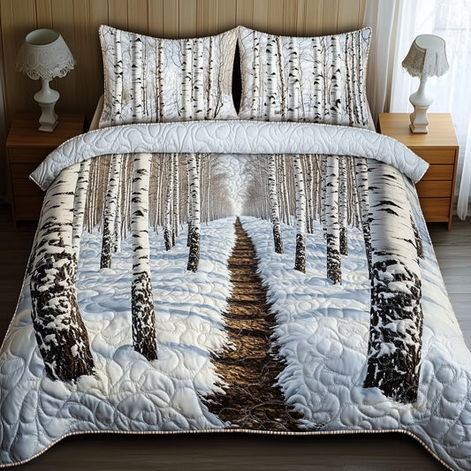 Winter Birch Duvet Cover Set GFTONT3863