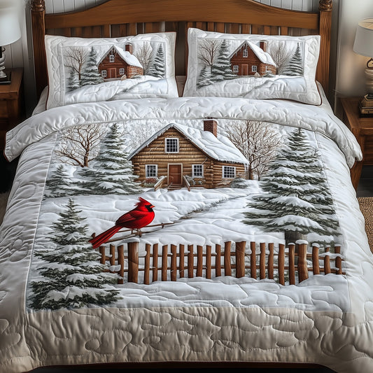 Cardinal Cabin Duvet Cover Set GFTONT3864