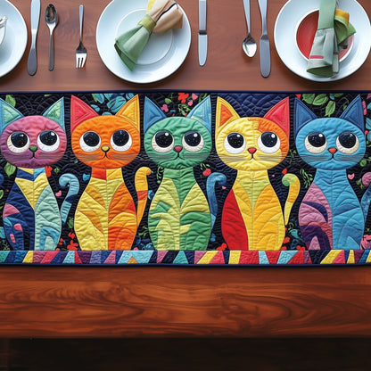 Cat Quilted Table Runner GFTONT386