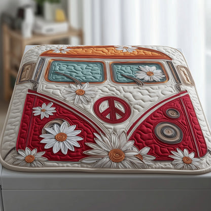Hippie Van Quilted Washer and Dryer Cover GFTONT3924