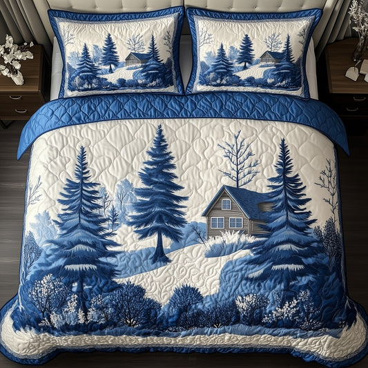 Christmas Pattern Duvet Cover Set GFTONT3958