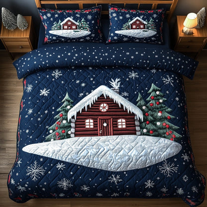 Snow Cabin Duvet Cover Set GFTONT3964