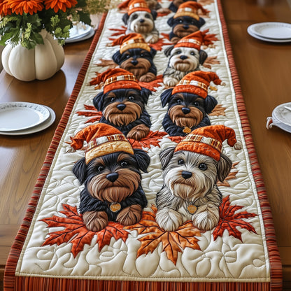 Terrier Joy Quilted Table Runner GFTONT3978