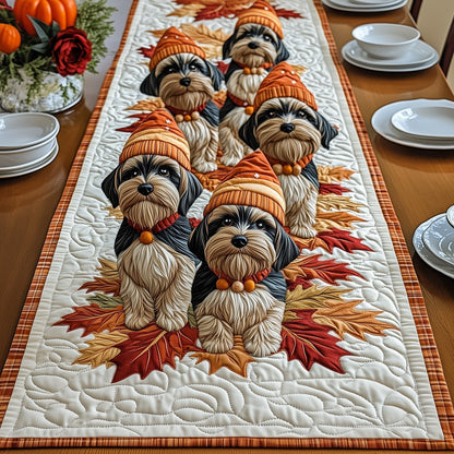Terrier Joy Quilted Table Runner GFTONT3979