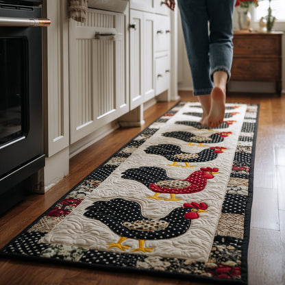Whimsical Chickens Runner Rug GFTONT3996